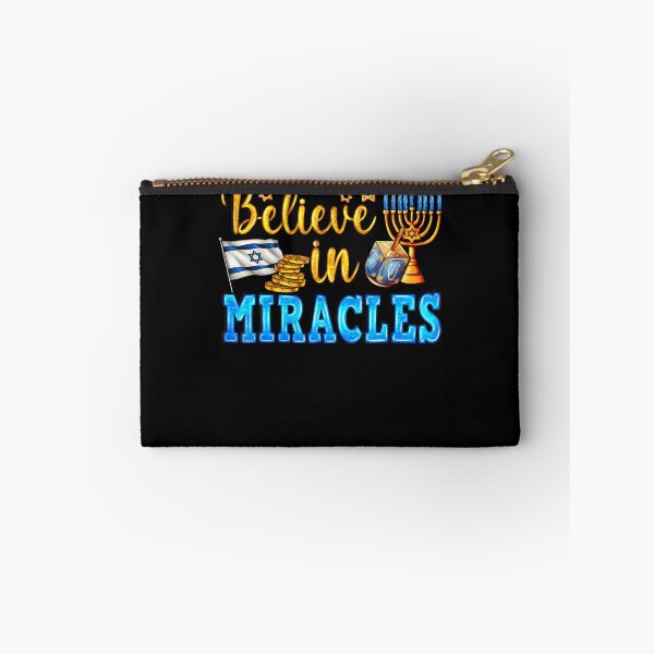 Item preview, Believe In Miracles Hanukkah Gelt Menorah Dreidel Holiday designed and sold by MarionCharleen.