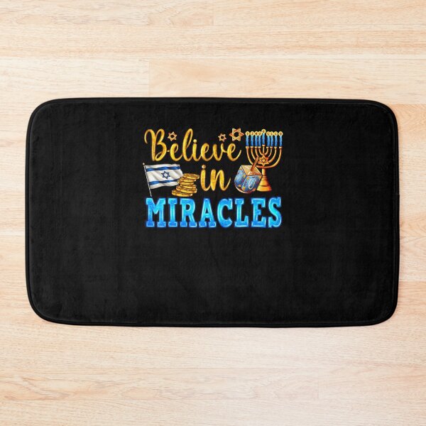Item preview, Believe In Miracles Hanukkah Gelt Menorah Dreidel Holiday designed and sold by MarionCharleen.