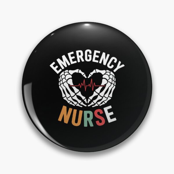 Item preview, Emergency ER Nurse Spooky Skeleton Nursing Halloween designed and sold by Rotasiin.