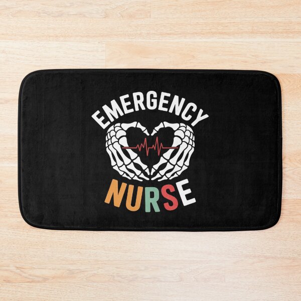 Item preview, Emergency ER Nurse Spooky Skeleton Nursing Halloween designed and sold by Rotasiin.
