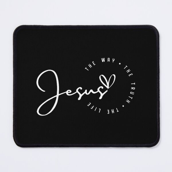 Item preview, Jesus The Way Truth Life Christian Bible Verse Religious designed and sold by FernLela.