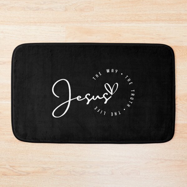 Item preview, Jesus The Way Truth Life Christian Bible Verse Religious designed and sold by FernLela.