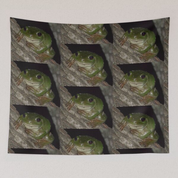Item preview, Green Tree Frog designed and sold by WildAuraAussie.