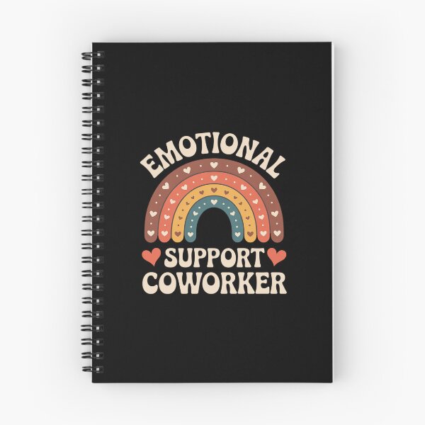 Item preview, Emotional Support Coworker Office Rainbow designed and sold by Rotasiin.