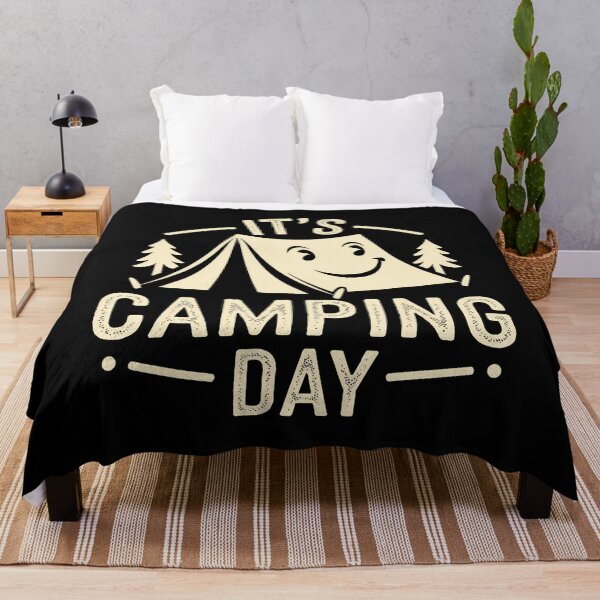 Item preview, It'S Camping Day Campsite Apparel For Camper Camping designed and sold by PatsyMargie.