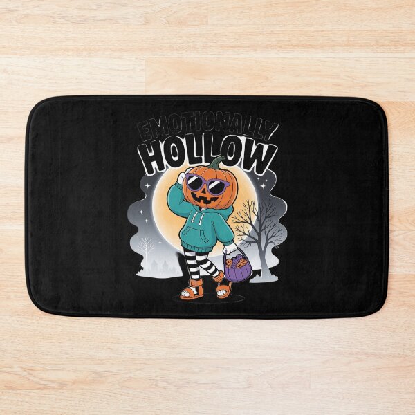 Item preview, Emotionally Hollow Pumpkin Head Emo Halloween Aesthetic designed and sold by Rotasiin.