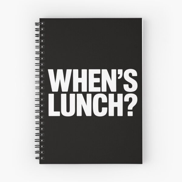 Item preview, When's Lunch designed and sold by silladive.
