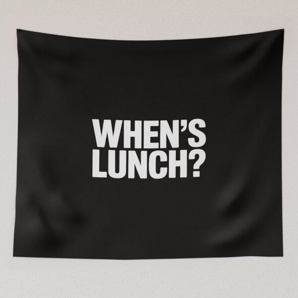 Item preview, When's Lunch designed and sold by silladive.