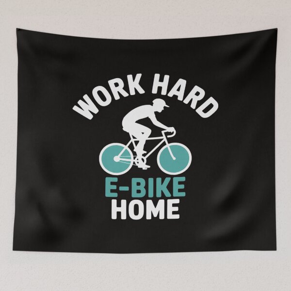 Item preview, Work Hard E-Bike Home E Biking Electric Bike designed and sold by silladive.