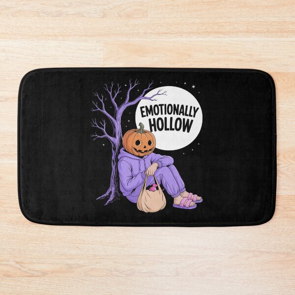 Item preview, Emotionally Hollow Pumpkin Head Emo Halloween designed and sold by Rotasiin.