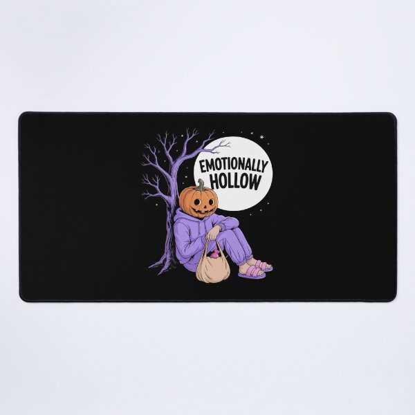 Item preview, Emotionally Hollow Pumpkin Head Emo Halloween designed and sold by Rotasiin.