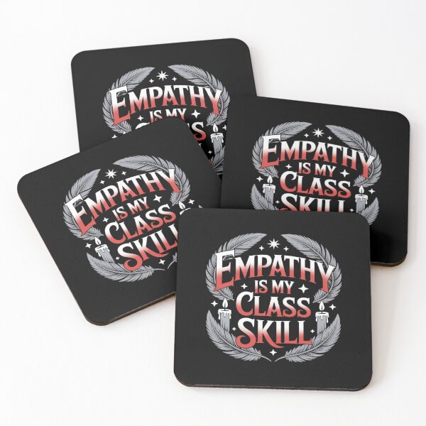 Item preview, Empathy is My Class Skill RPG Cleric Healer designed and sold by Rotasiin.