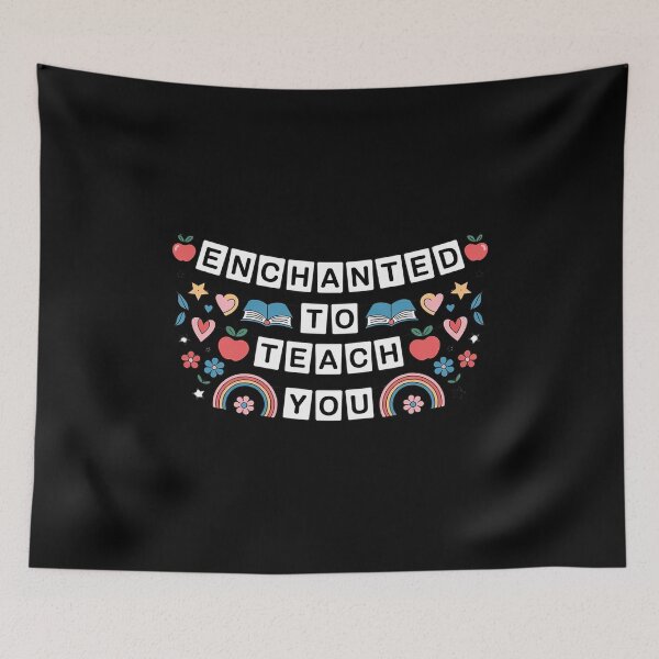 Item preview, Enchanted to Teach You Friendship Bracelet Teacher Girl Kids designed and sold by Rotasiin.