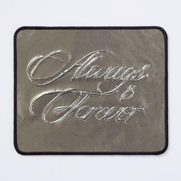 Item preview, always forever silver embossing designed and sold by angelicfemme.