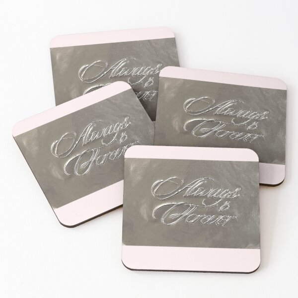 Item preview, always forever silver embossing designed and sold by angelicfemme.