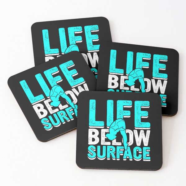 Item preview, Diving Scuba Dive Freediving Life Below Surface designed and sold by PatsyMargie.