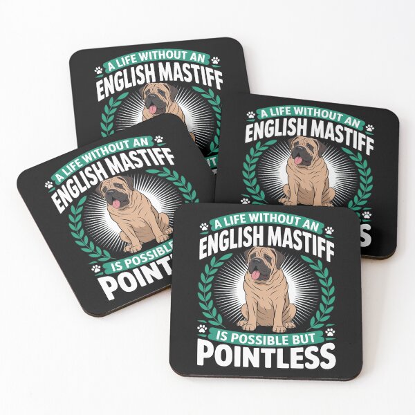 Item preview, English Mastiff Canine Gentle Giant Guard Dog Pet Animal Paw designed and sold by Rotasiin.