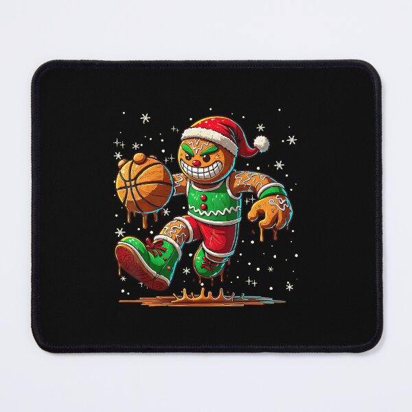 Item preview, Christmas Gingerbread Man Sports Player Cool Basketball Xmas designed and sold by BeulahJoseph.