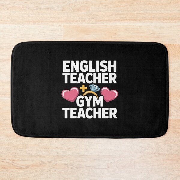 Item preview, English Teacher Plus Gym Teacher Equals Love designed and sold by HardcoreTour.