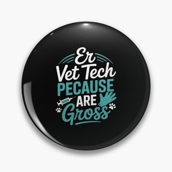 Item preview, ER Vet Tech Because People are Gross, Veterinary Tech designed and sold by HardcoreTour.