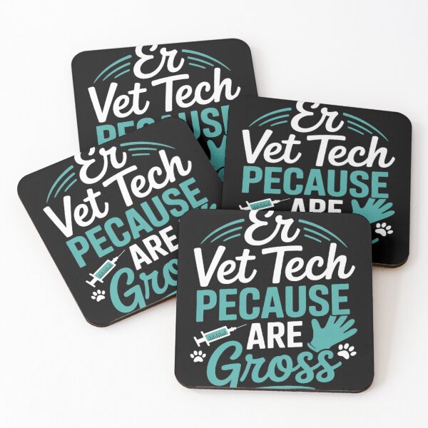 Item preview, ER Vet Tech Because People are Gross, Veterinary Tech designed and sold by HardcoreTour.