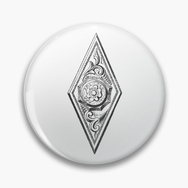 Item preview, Vintage Diamond Casket Ornament Illustration, Coffin Ornament  designed and sold by HawthorneFlame.