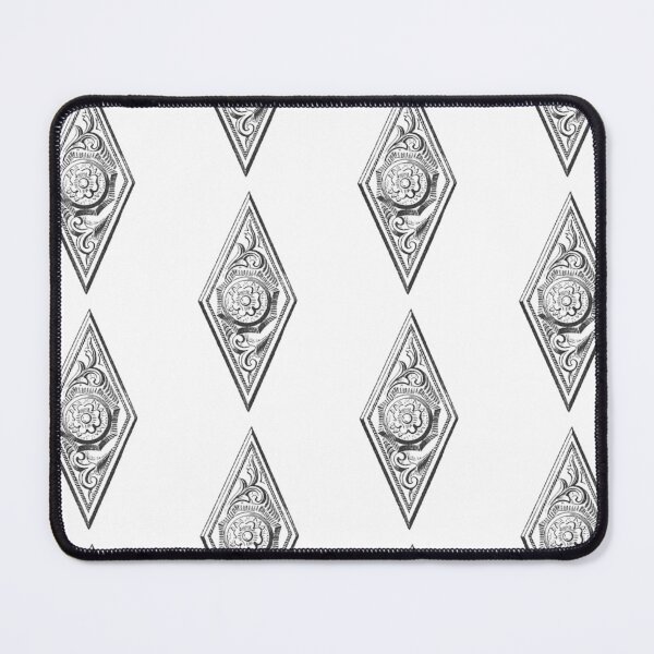 Item preview, Vintage Diamond Casket Ornament Illustration, Coffin Ornament  designed and sold by HawthorneFlame.