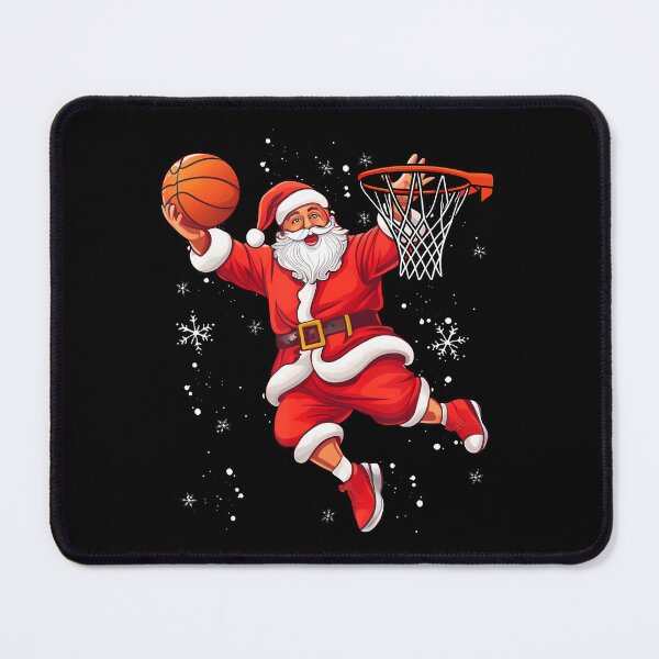 Item preview, Funny Santa Claus Playing Basketball Merry Christmas Boys designed and sold by StephanieSophie.
