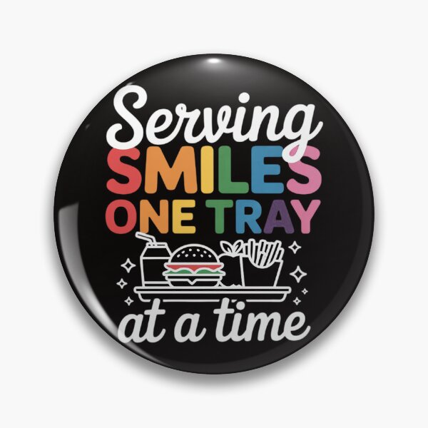 Item preview, Serving Smiles One Tray At A Time Ladies Cafeteria Worker designed and sold by silladive.