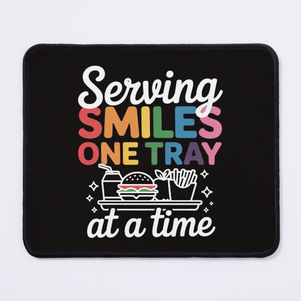 Item preview, Serving Smiles One Tray At A Time Ladies Cafeteria Worker designed and sold by silladive.