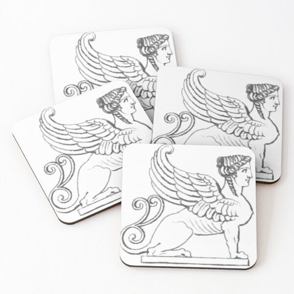 Item preview, Sphinx Illustration, Greek, Mythology designed and sold by HawthorneFlame.