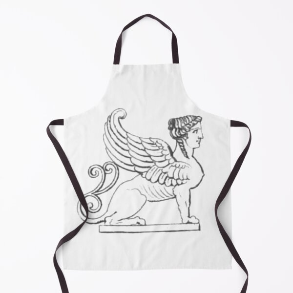 Item preview, Sphinx Illustration, Greek, Mythology designed and sold by HawthorneFlame.