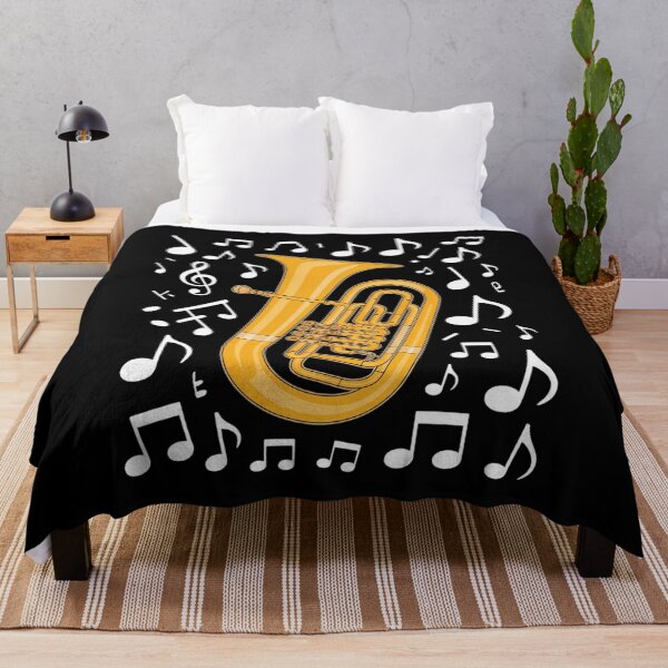 Item preview, Euphonium Musical Notes Euphoniumist Brass Musician Teacher designed and sold by HardcoreTour.
