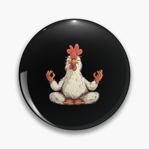 Item preview, Cute Chicken Meditating Yoga designed and sold by AlbertaDana.