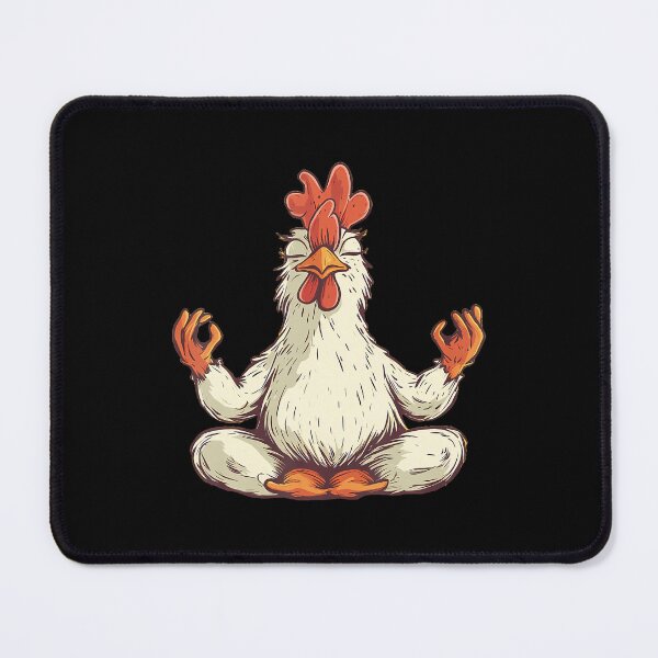 Item preview, Cute Chicken Meditating Yoga designed and sold by AlbertaDana.