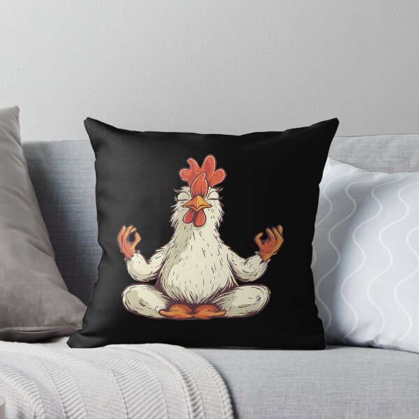 Item preview, Cute Chicken Meditating Yoga designed and sold by AlbertaDana.