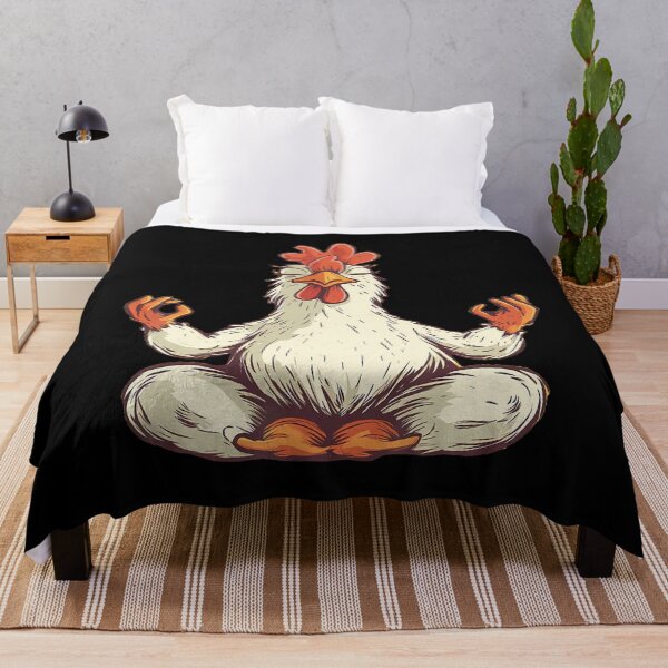 Item preview, Cute Chicken Meditating Yoga designed and sold by AlbertaDana.