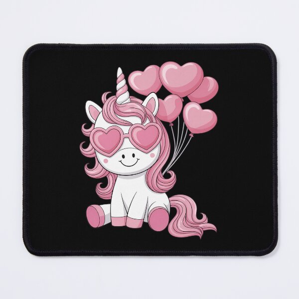 Item preview, Cute Valentines Day Unicorn Lover Heart Balloon designed and sold by DentistLegal.