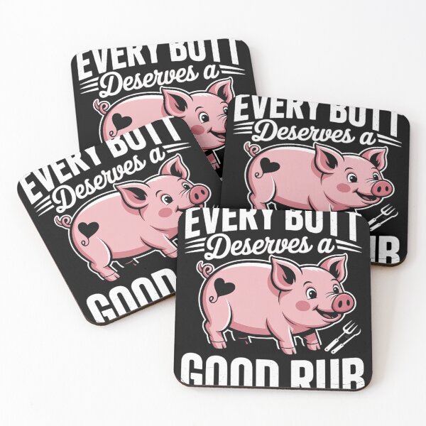Item preview, Every Butt Deserves A Good Rub Funny Men Women Grilling Meat designed and sold by HardcoreTour.