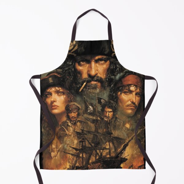 Item preview, Artistic collage depicting legends of seven dangerous seas designed and sold by Piotrek0001.