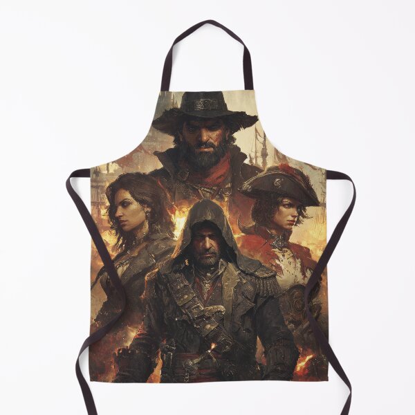 Item preview, Mysterious captain in hat and his loyal crew designed and sold by Piotrek0001.