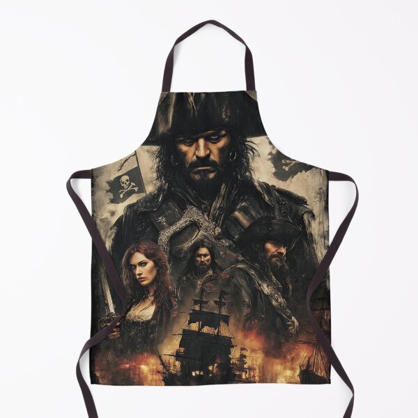 Item preview, Redheaded female pirate and her companions on quest designed and sold by Piotrek0001.