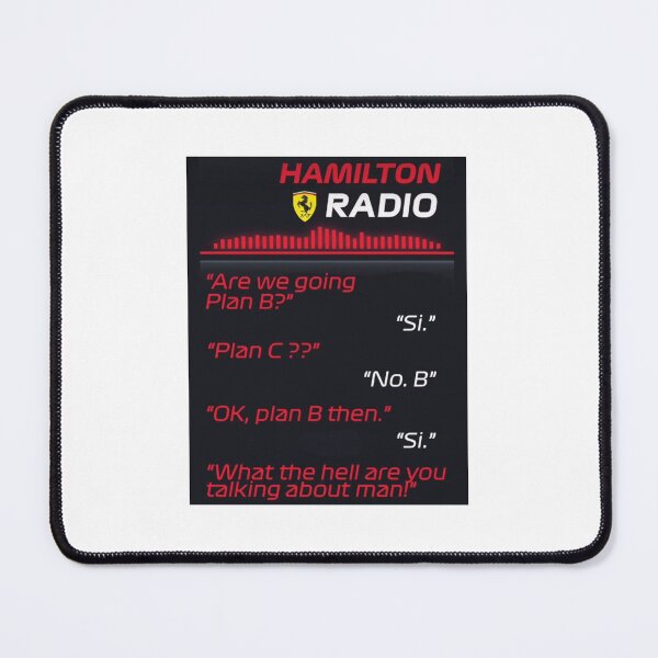 Item preview, lewis hamilton radio message “si “ designed and sold by jessbuttigiegg.