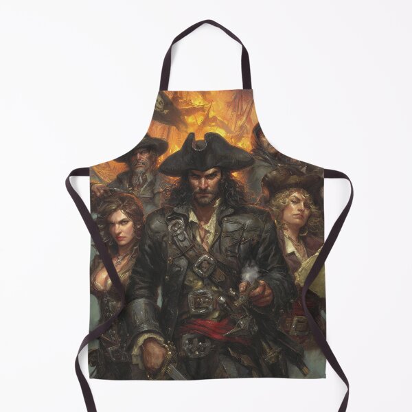 Item preview, Pirate standing with his loyal staff designed and sold by Piotrek0001.