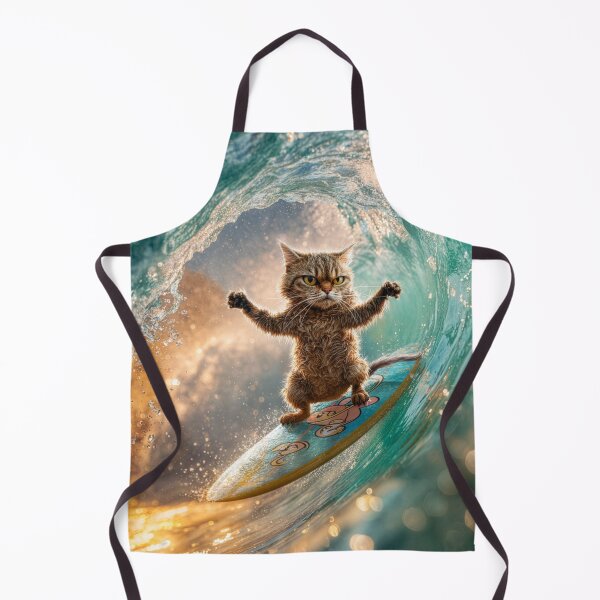 Item preview, Peevish Cat Shreds a Wave designed and sold by Tridentulus.