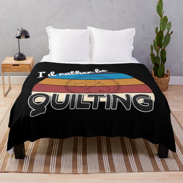Item preview, I'D Rather Be Quilting Vintage designed and sold by EstherDiane.