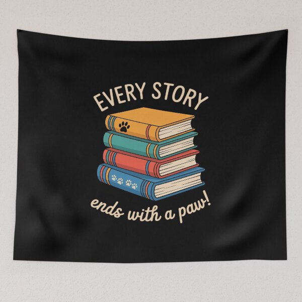 Item preview, Every Story Ends with a paw designed and sold by HardcoreTour.