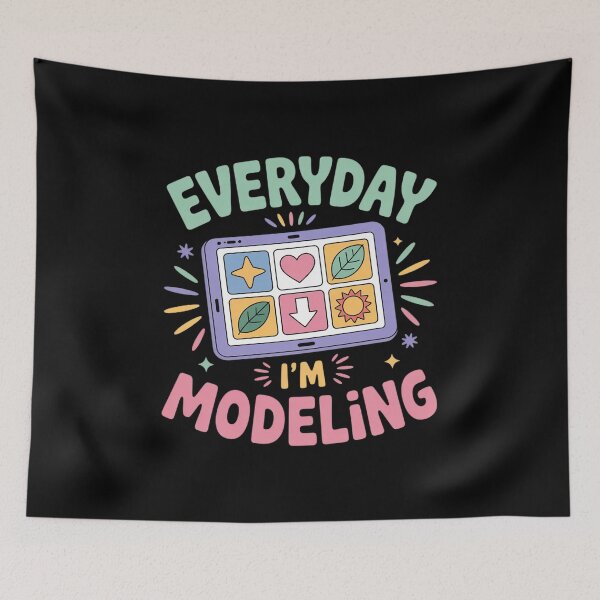 Item preview, Everyday I'm Modeling Groovy Speech Language Pathologist SLP designed and sold by HardcoreTour.