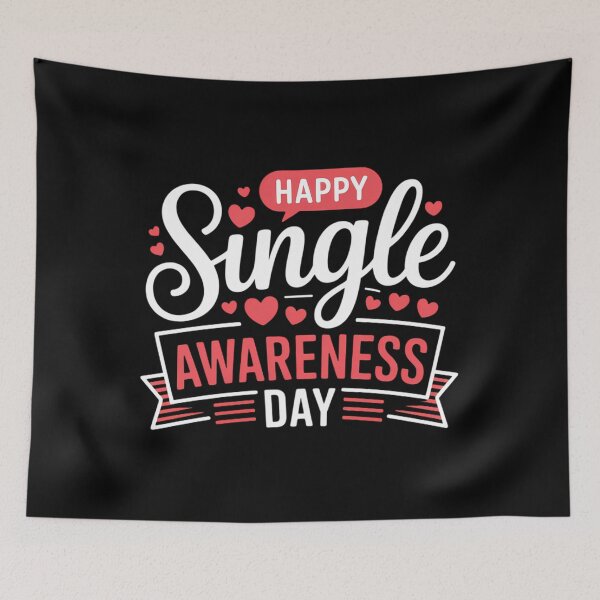 Item preview, Happy Single Awareness Day Funny Anti-Valentines Day designed and sold by DentistLegal.