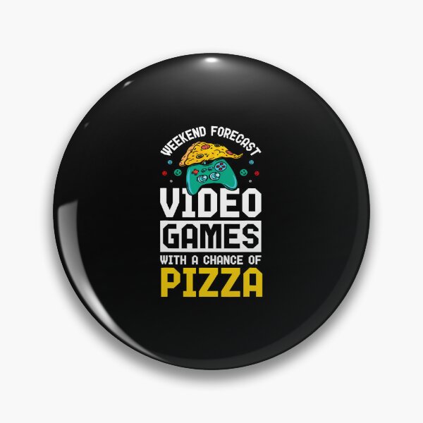 Item preview, Weekend Forecast Video Games And Pizza designed and sold by DorisElaine.